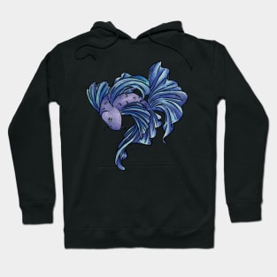 Blue Fish Hoodie